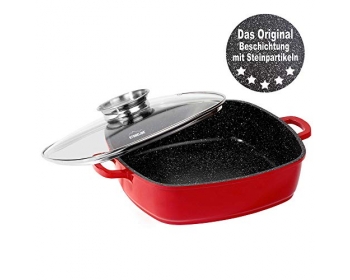 Cocotte en fonte d’aluminium avec couvercle