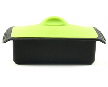 Terrine + presse 1101, silicone vert