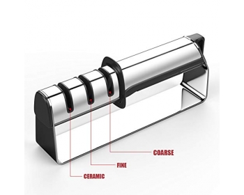 Aiguiseur de couteaux - 3 barres d'aiguisage