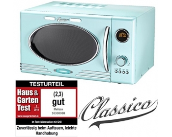 Micro-ondes Classico 16330122 Rétro - 1000 W, 25 L