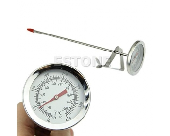 Thermomètre sonde de cuisson mécanique - en acier inoxydable