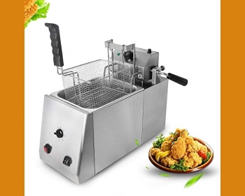 Friteuse électrique en acier inoxydable 10L - 2800W