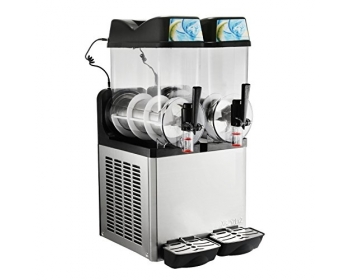 Sorbetière Slushy -  400W, 24L, 2 cuves 