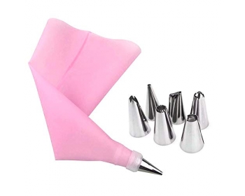 Poche à douilles - 8 pcs, douilles en Inox