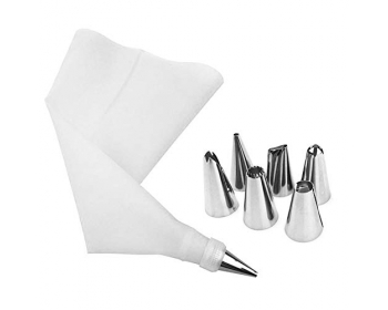 Poche à douilles - 8 pcs, douilles en Inox