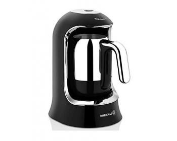 Cafetière à café Noir chromé A860-07 