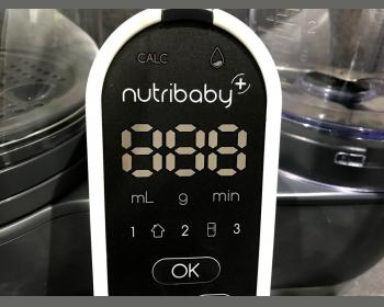 Mixeur cuiseur Babymoov Nutribaby+ Industrial Grey