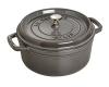 Cocotte ronde 1102818 Gris Graphite 28 cm de Staub