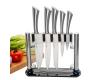 Ensemble de couteaux de cuisine en acier inoxydable de May Fifteenth