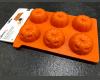 Moules à gâteaux individuels 6 citrouilles