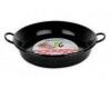 Poêle à paella profonde émaillée PXH 4050 de diamètre 50 cm