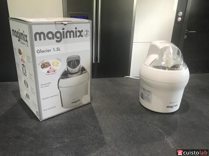 La sorbetière Glacier 1.5 L de Magimix