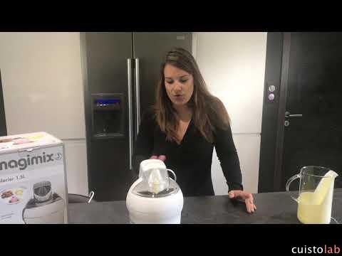 Présentation du Glacier 1.5L et réalisation d'une glace vanille