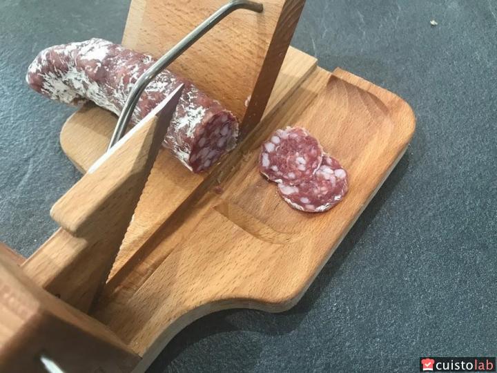 Test positif avec le saucisson mou