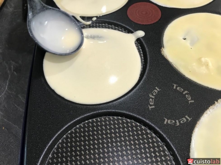 La Crêpe Party de Tefal avec la plaque 6 mini-crêpes