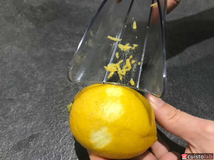 Les résultats sont moyens avec le citron
