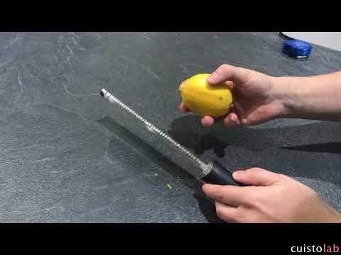 Test du zesteur en vidéo