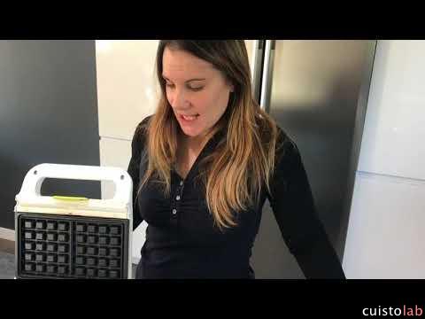 Réalisation de gaufres avec le Tefal