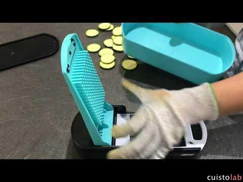 Utilisation du Super Slicer pour réaliser des dés de courgette
