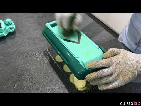 On vous présente en vidéo l'utilisation du Nicer Dicer avec des courgettes