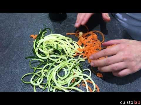 Présentation du spiraliseur de la marque Yoassi