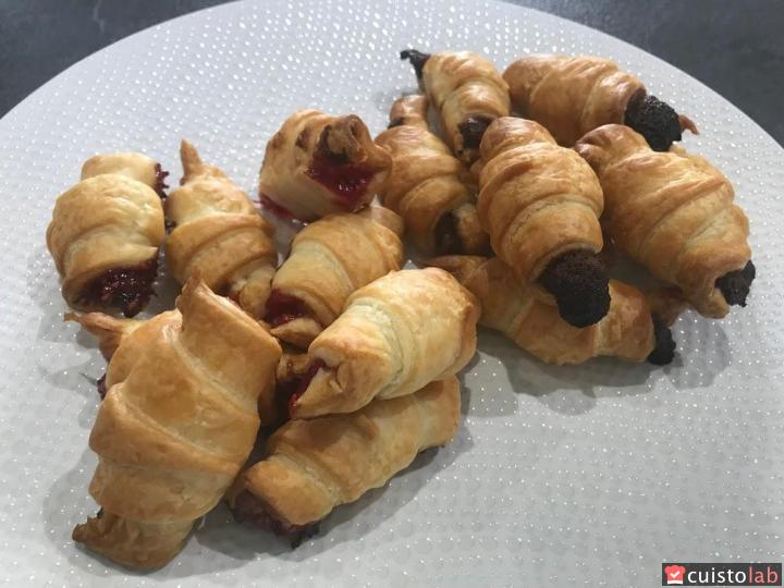 Au final, de jolis croissants apéros