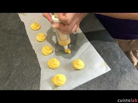 Réalisation de choux avec la seringue de Zenker