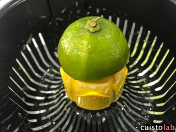 Le dôme nous paraît un peu gros pour le citron vert