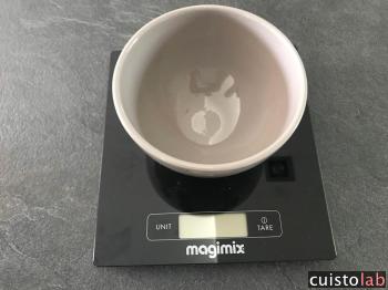 L'écran de la Magimix reste bien visible avec un bol