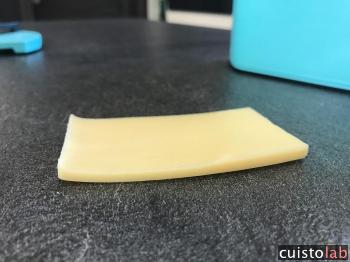 L'emmental avec la coupe la plus grosse