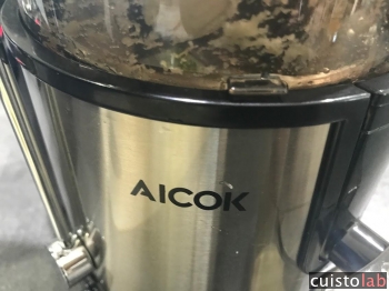 Un beau design pour cette centrifugeuse Aicok