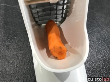 La carotte dans le Leifheit