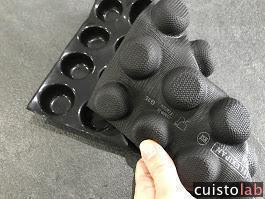 Souplesse du moule en silicone