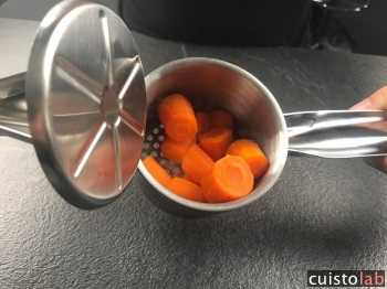 La première purée de carotte