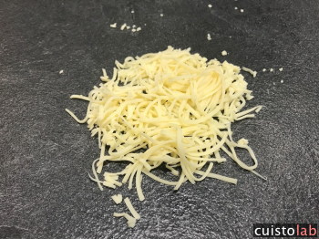 Un fromage râpé réussi 