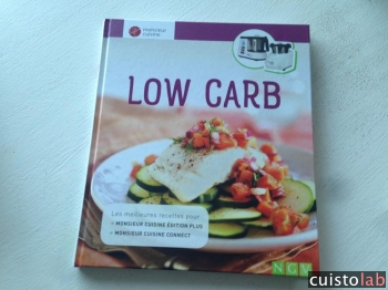 Le livre Low Carb pour Monsieur Cuisine