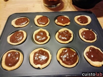 Et voici les mini tartelettes