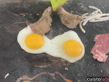 Légumes, oeufs, viandes, tout est possible 