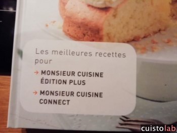 Spécifiquement pour Monsieur Cuisine Edition Plus et Connect