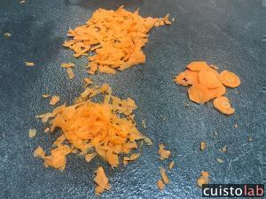 Test avec la carotte