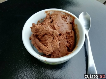 Au final, une mousse trop compacte