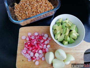 Une salade de printemps