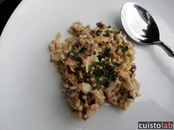 Un risotto appétissant