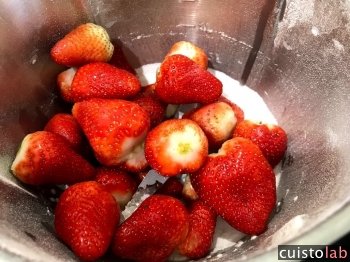 Les premières fraises françaises