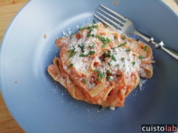 Même avec du parmesan et des herbes, ce n'est pas bon