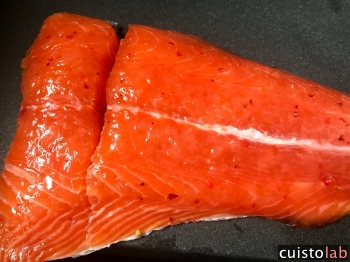 Notre gravlax est prêt