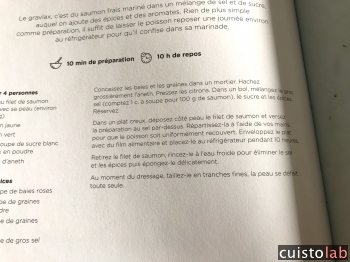 La recette en elle-même