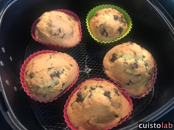 Les muffins sont prêts