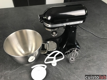 Le robot de Kitchenaid au complet