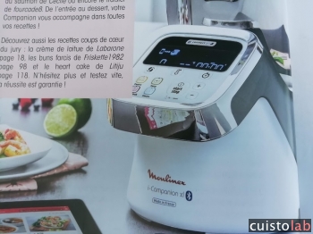 Toutes les recettes se font avec le robot Moulinex